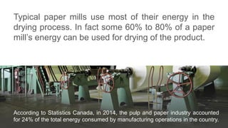 Improving Energy Efficiency in the Pulp and Paper Industry | PDF
