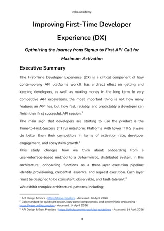 Improving First-Time Developer Experience (DX) | PDF