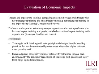 Improving food safety and quality in traditional dairy value chain in Assam: An assessment of economic impact