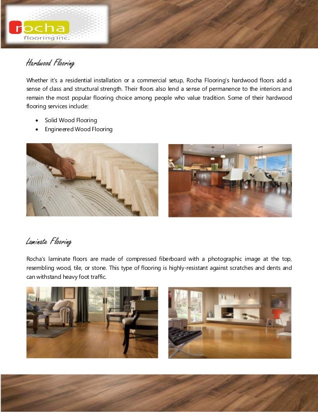 Rocha Flooring Improving Interiors With Quality Flooring Services