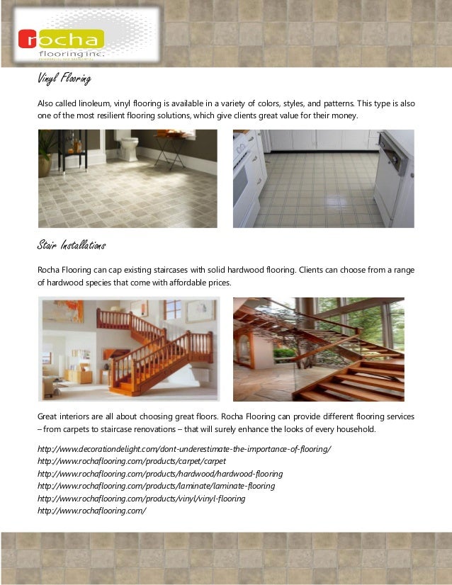 Rocha Flooring Improving Interiors With Quality Flooring Services