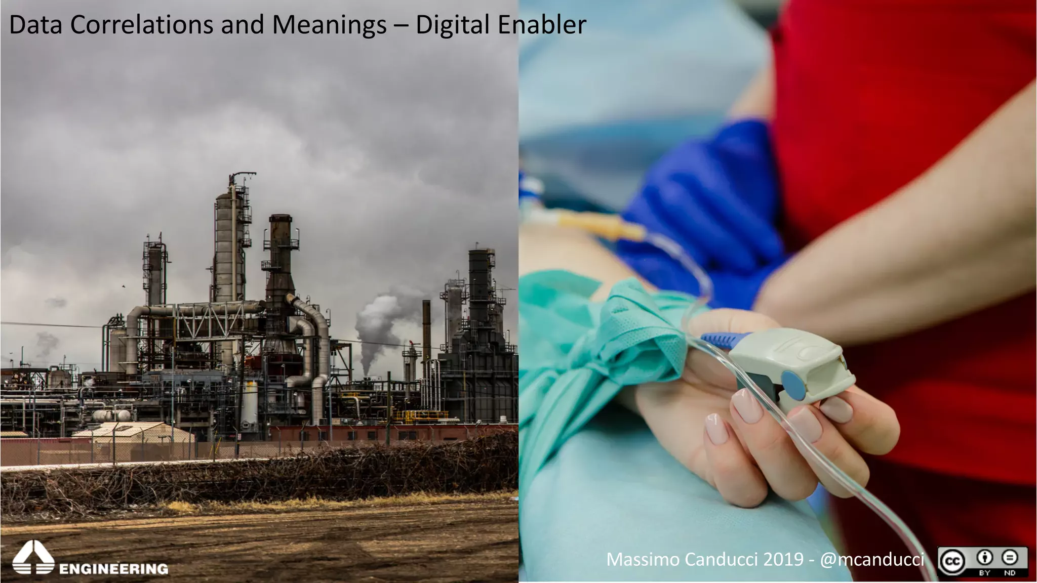 Data Correlations and Meanings – Digital Enabler
Massimo Canducci 2019 - @mcanducci
 