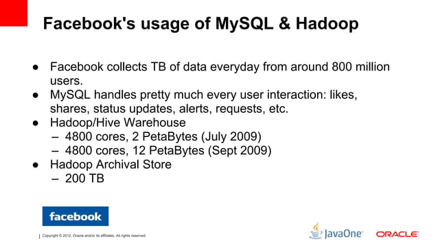 Improving MySQL performance with Hadoop | PPT | Free Download