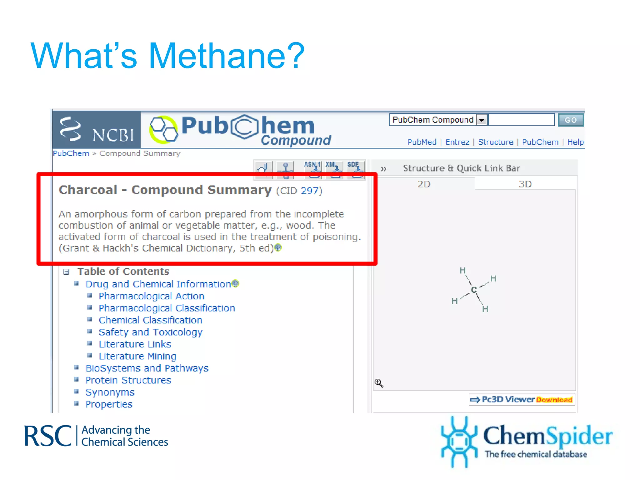 What’s Methane? 