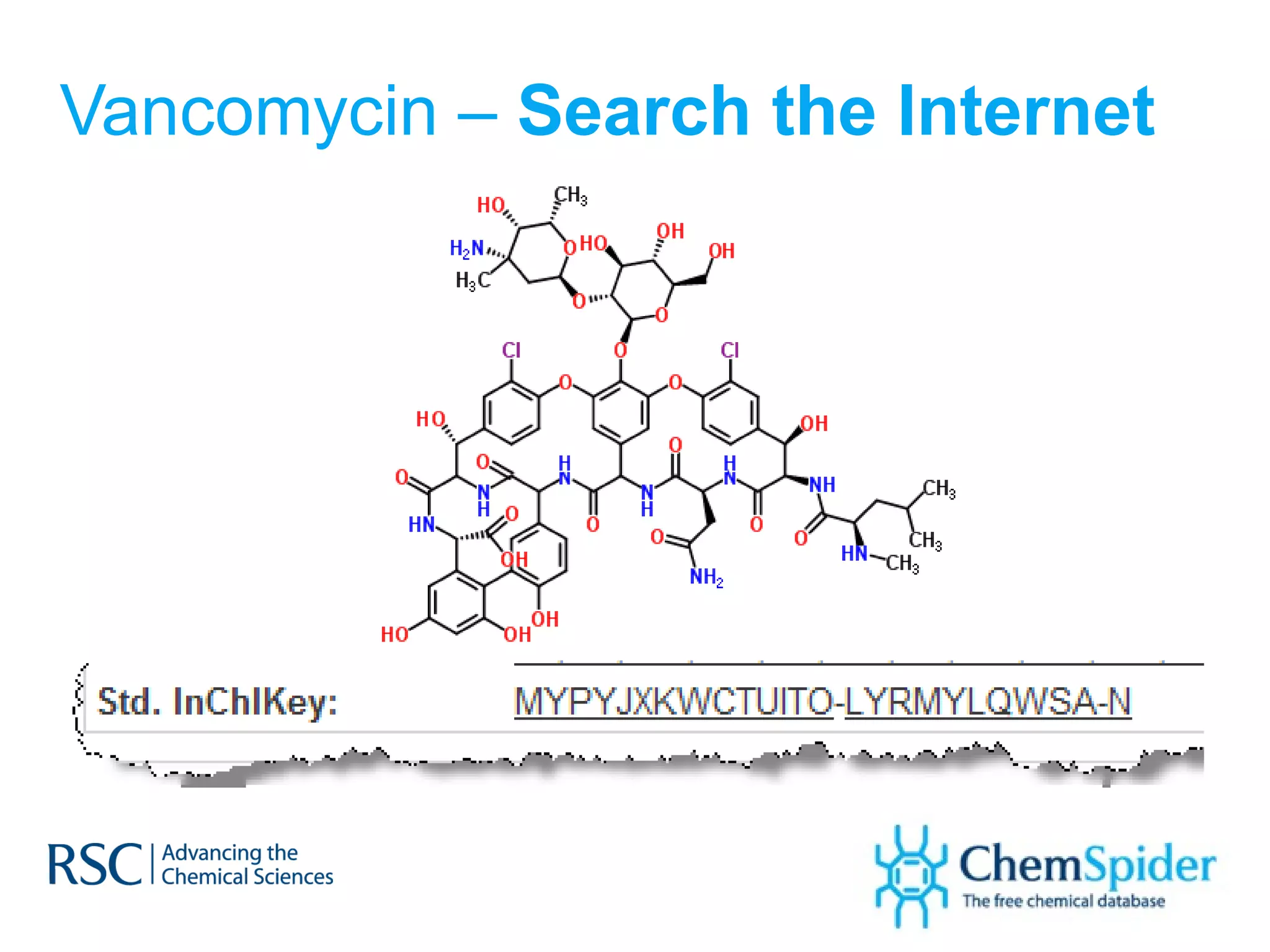 Vancomycin –  Search the Internet 