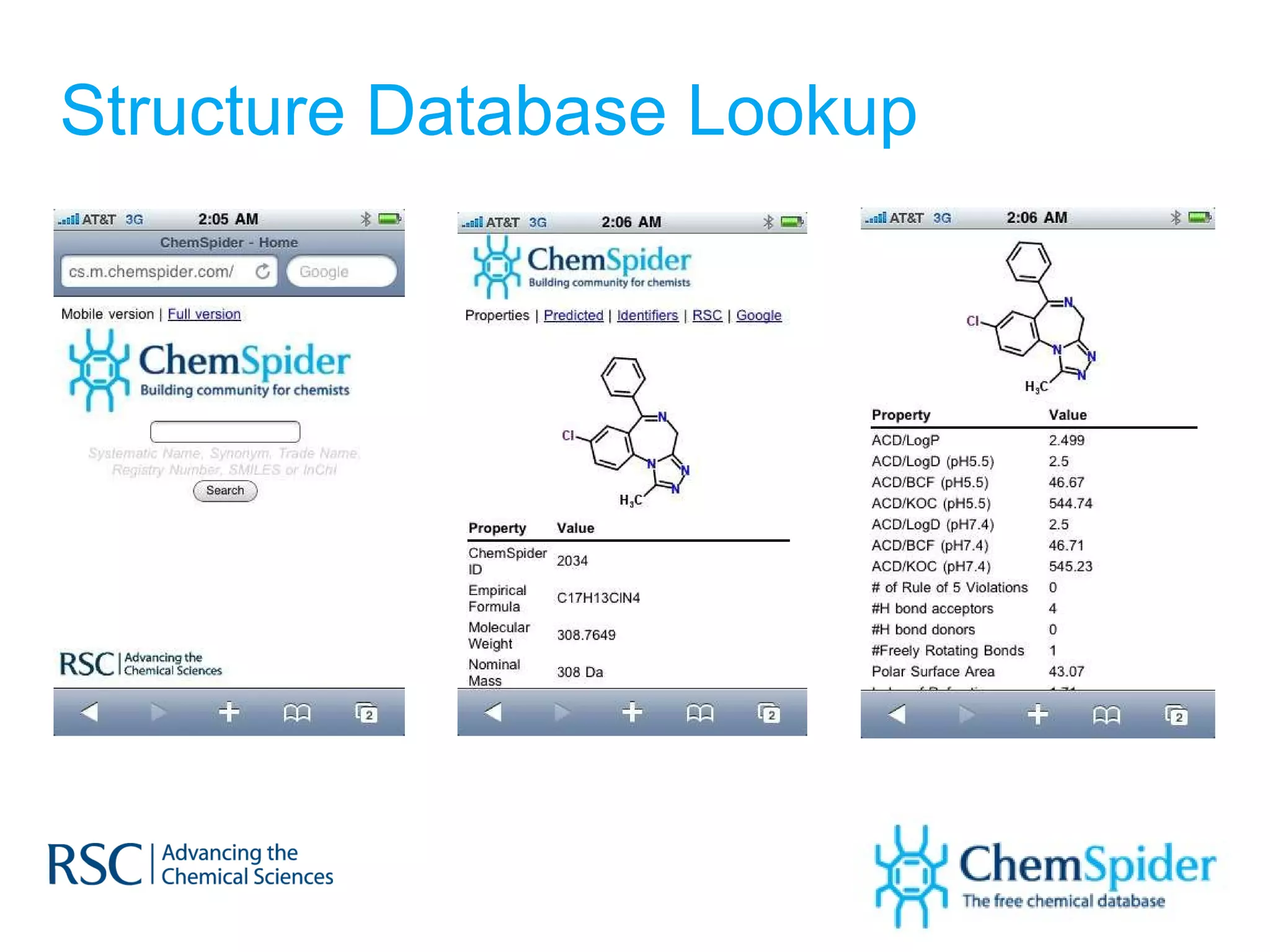 Structure Database Lookup 