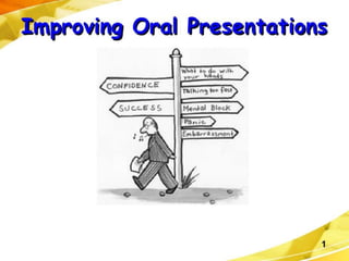 Improving oral presentation A Lecture By Mr Allah Dad Khan | PPTX