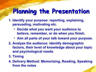 Improving oral presentation A Lecture By Mr Allah Dad Khan | PPT