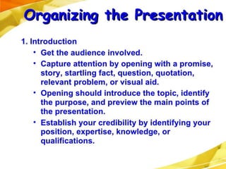 Improving oral presentation A Lecture By Mr Allah Dad Khan | PPTX