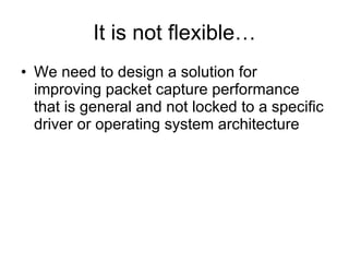 Improving Passive Packet Capture : Beyond Device Polling | PPT