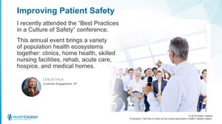 Improving Patient Safety and Quality Through Culture, Clinical ...