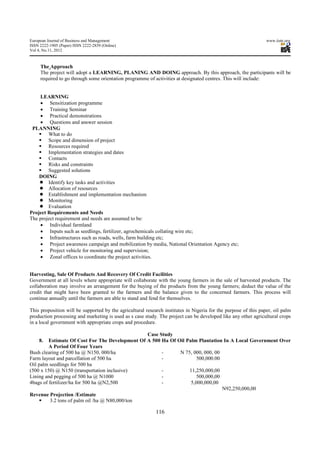 Improving poverty alleviation programmes in nigeria through small and ...