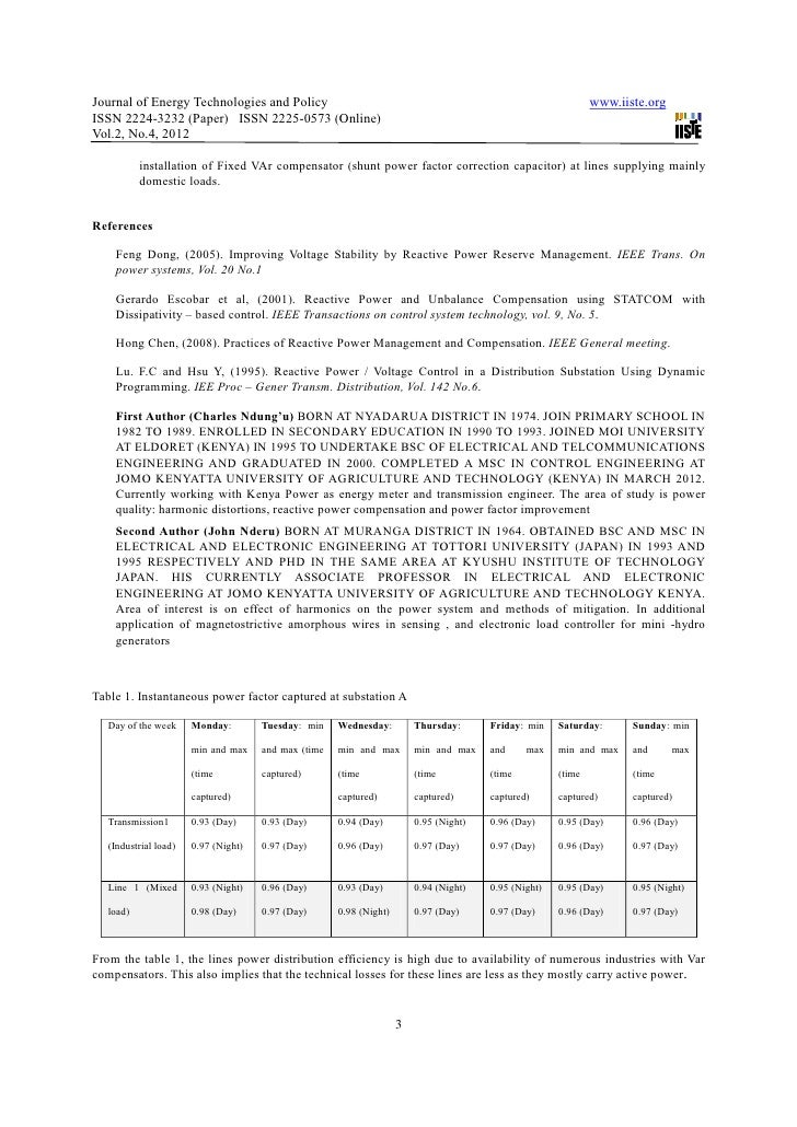 Improving power distribution efficiency on power lines