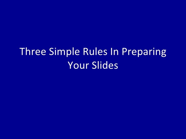 what is 6x6 rule in powerpoint