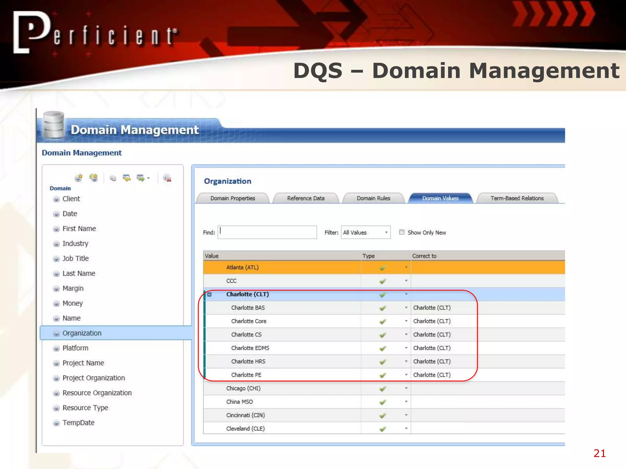 DQS – Domain Management




                     21
 
