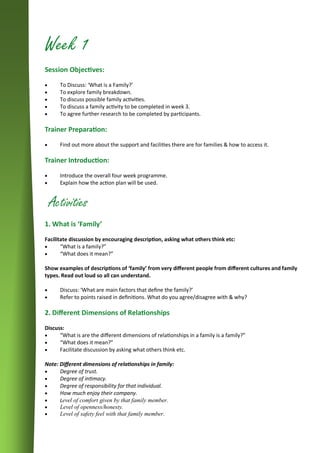Improving Relationships Between Family Members - Supporting Families ...