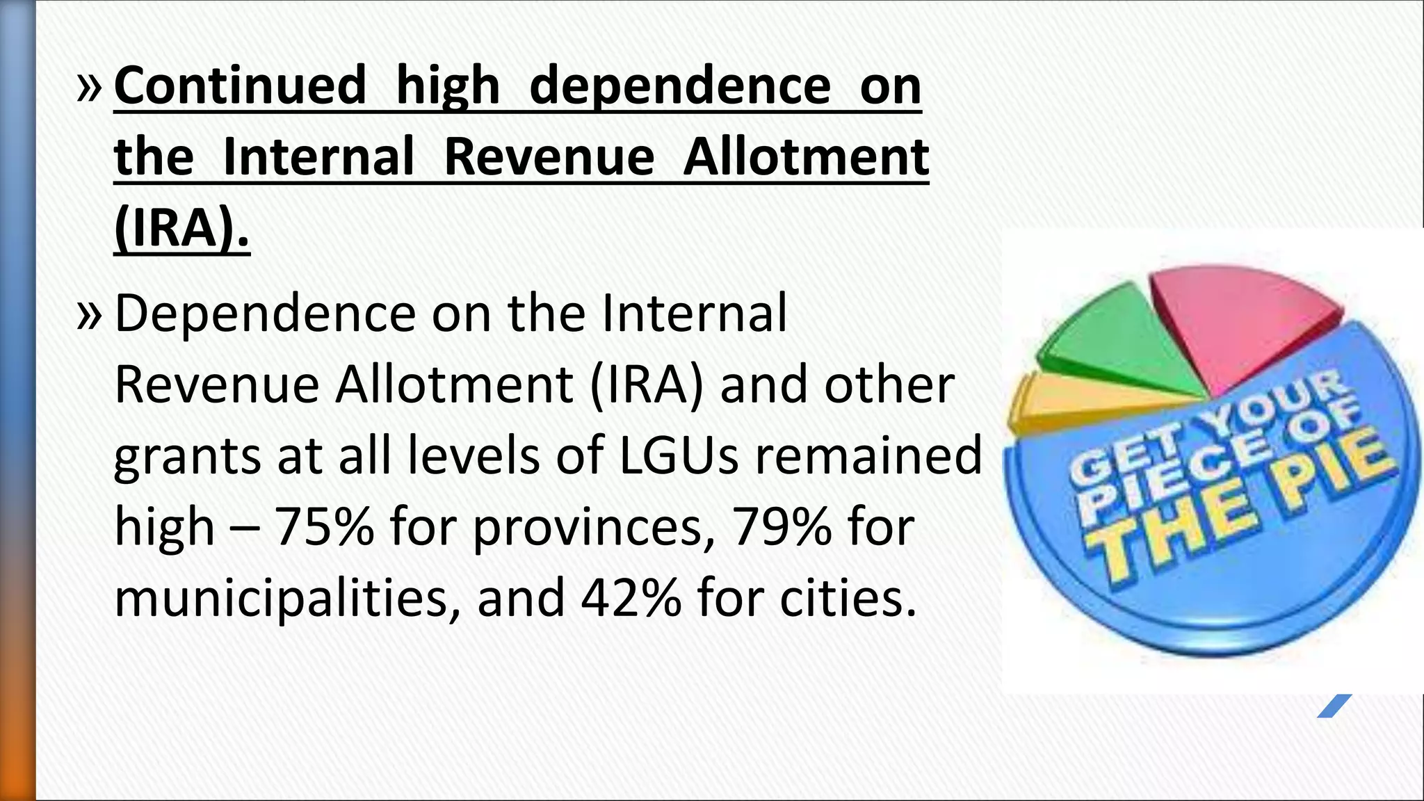 Improving revenue generation capabilities of LGUs PAM | PPTX