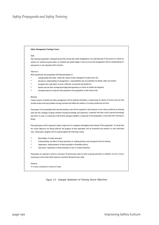 qbhf2:7 JnqspwjohTbgfuzDvmuvsf
Safety Propaganda and Safety Training
 