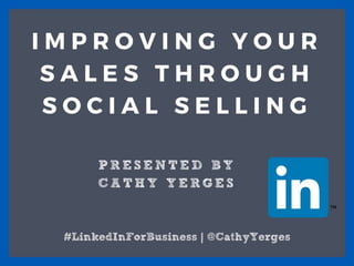 Improving Sales Through Social Selling