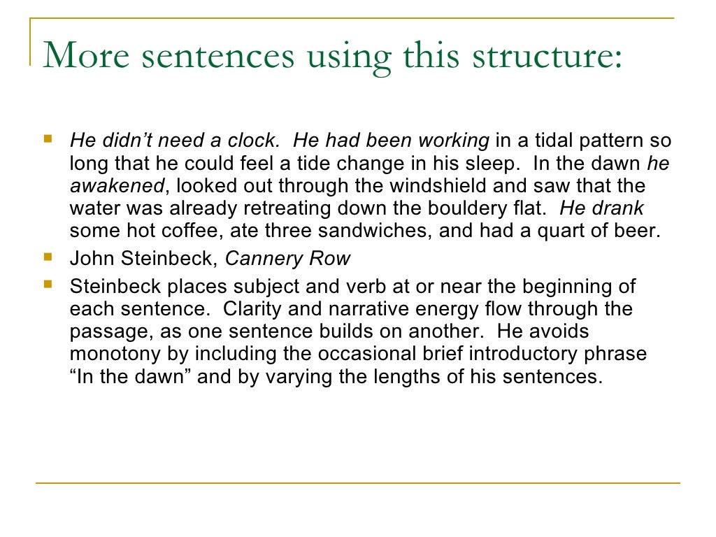 improving-sentence-structure