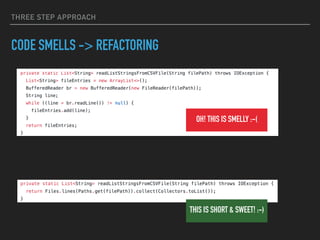 Refactoring & Restructuring - Improving the Code and Structure of ...