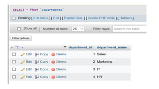 Improving SQL queries with an emphasis on removing redundant data | PDF