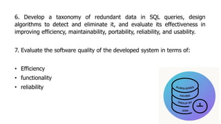 Improving SQL queries with an emphasis on removing redundant data | PDF