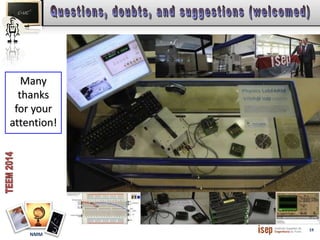 Many 
thanks 
for your 
attention! 
19 
NMM 
