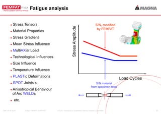 Improving the assessment quality of a fatigue analysis | PDF