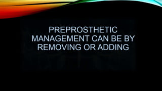 Improving the complete denture  foundation