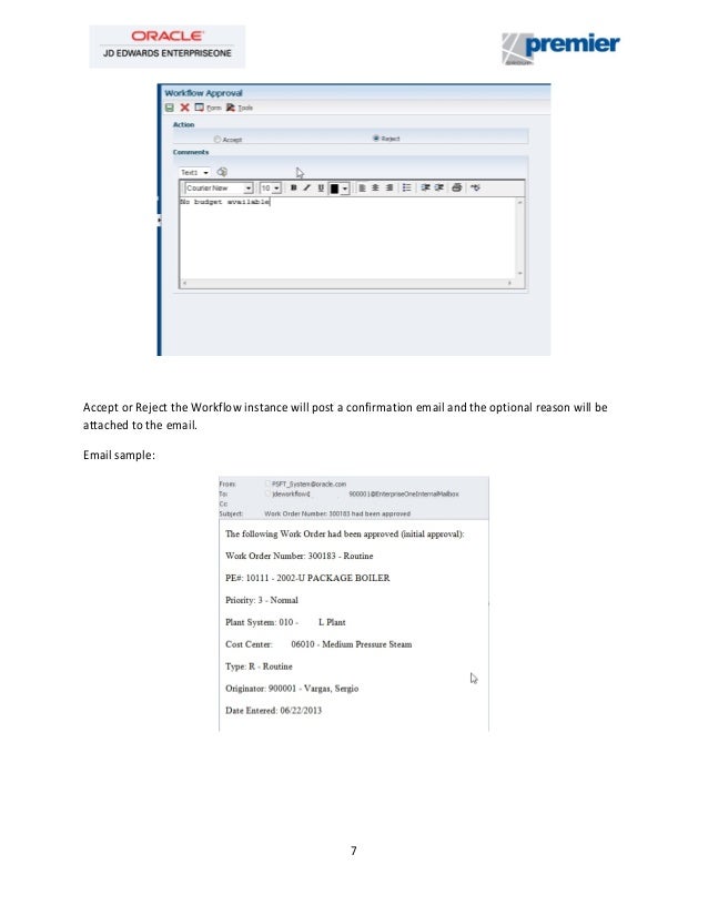 jd edwards workflow improving the oracle jdedwards enterpriseone workflow jd edwards workflow improving the oracle jdedwards enterpriseone workflow