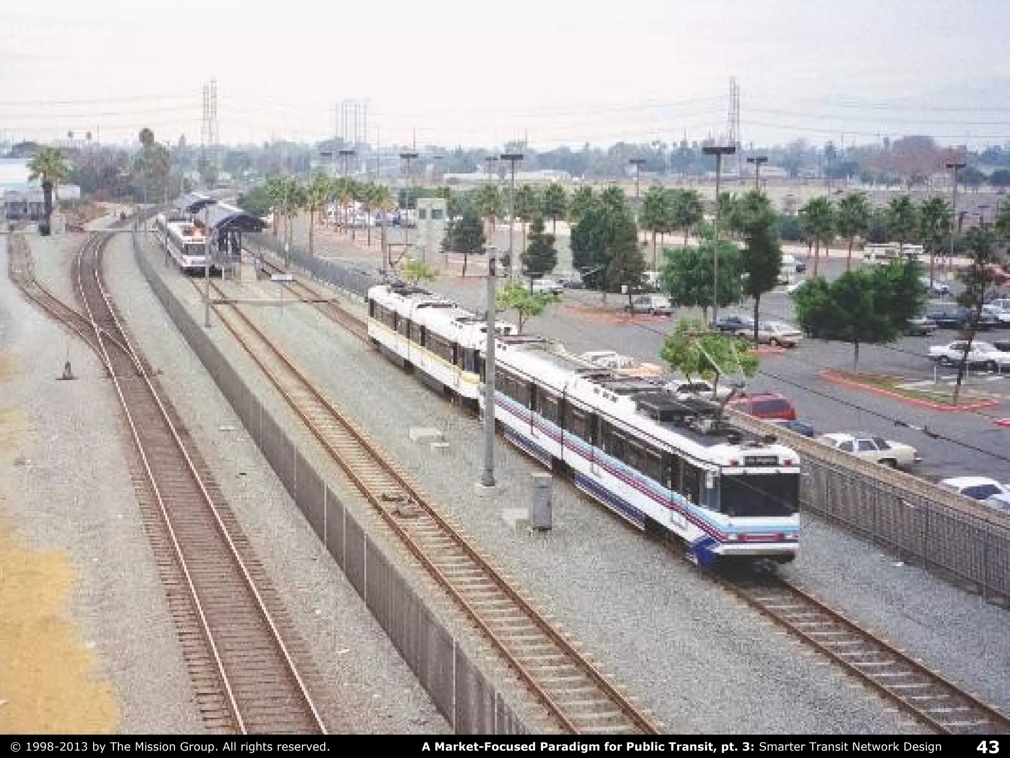 43A Market-Focused Paradigm for Public Transit, pt. 3: Smarter Transit Network Design© 1998-2013 by The Mission Group. All rights reserved.
 