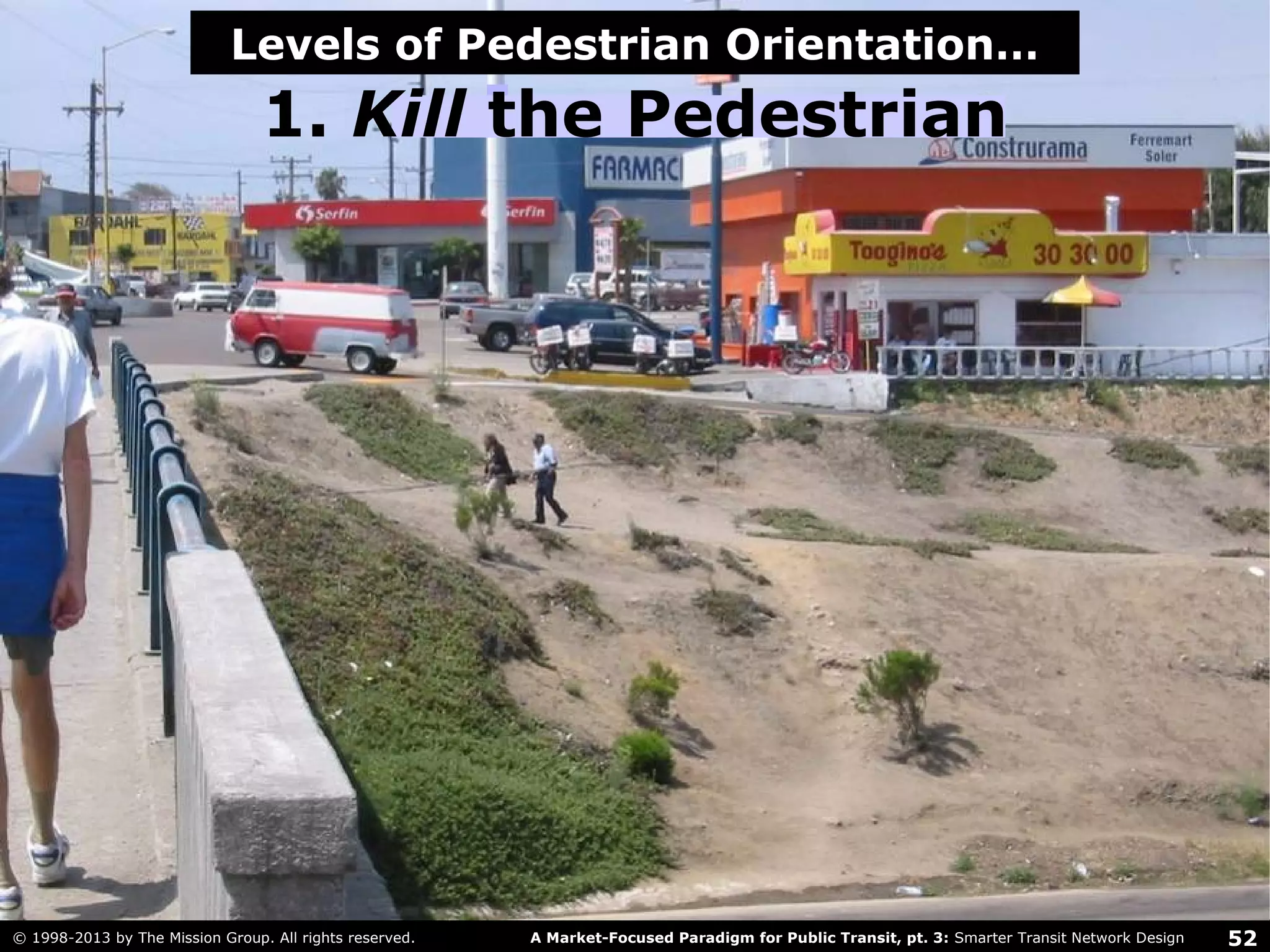 Dispersed metropolitan areas
can’t be effectively served just
by traditional transit networks,
regardless of mode.
People need to leapfrog
about their region.
 
