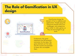 Improving User Engagement through Gamification | PPTX