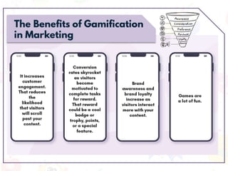 Improving User Engagement through Gamification | PPTX
