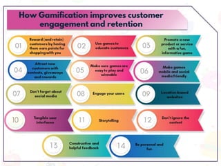Improving User Engagement through Gamification | PPTX