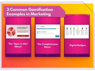 Improving User Engagement through Gamification | PPTX