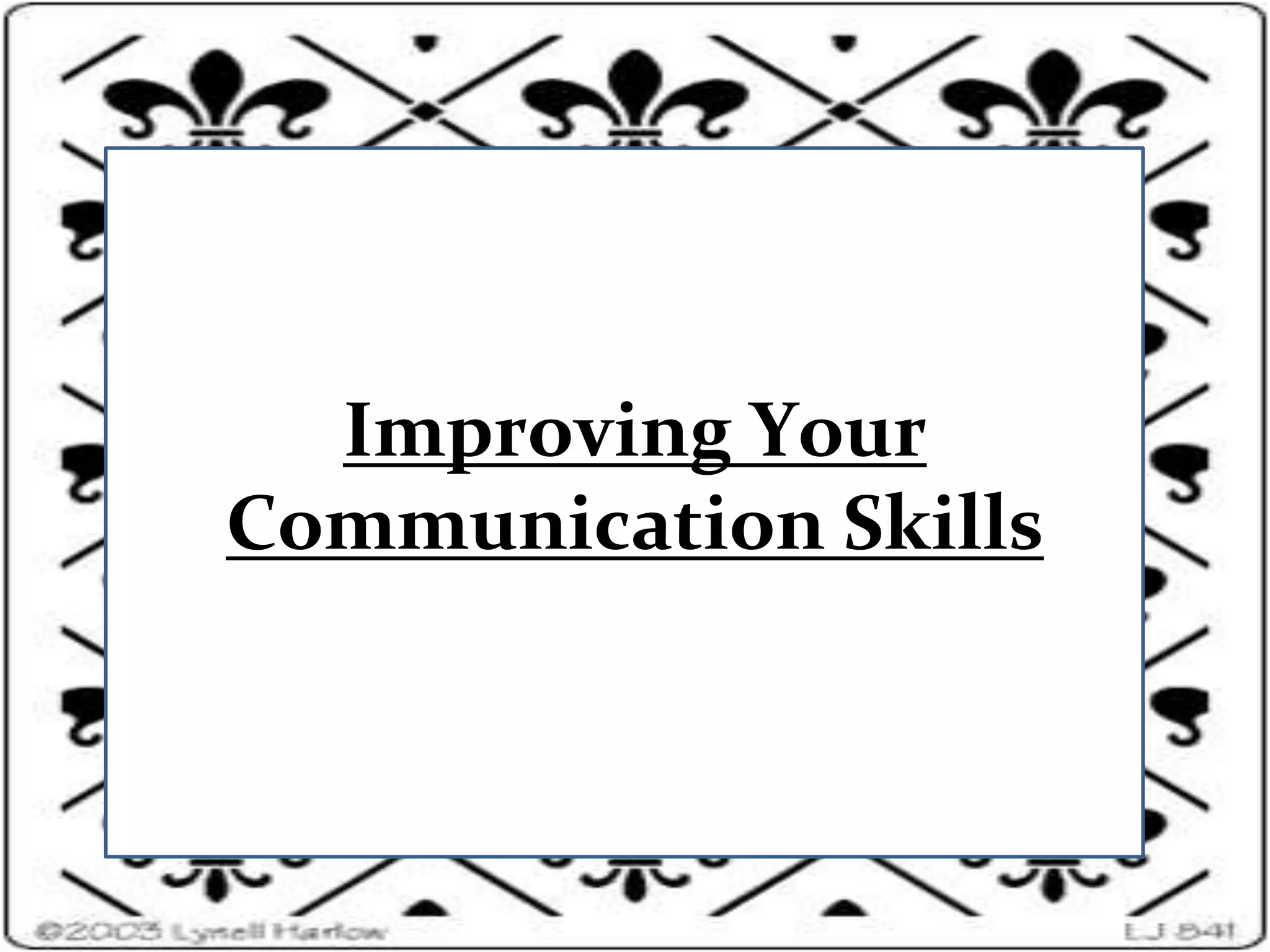 Walgreens People Central: Improve Your Communication Skills - hfpcozk