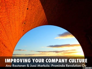 Improving your company culture - How to buy lean projects?