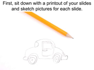 3. Finally, add images and graphics to tell the story.	