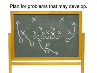 Keep your slides simple; do not give into temptation of adding more information to them.