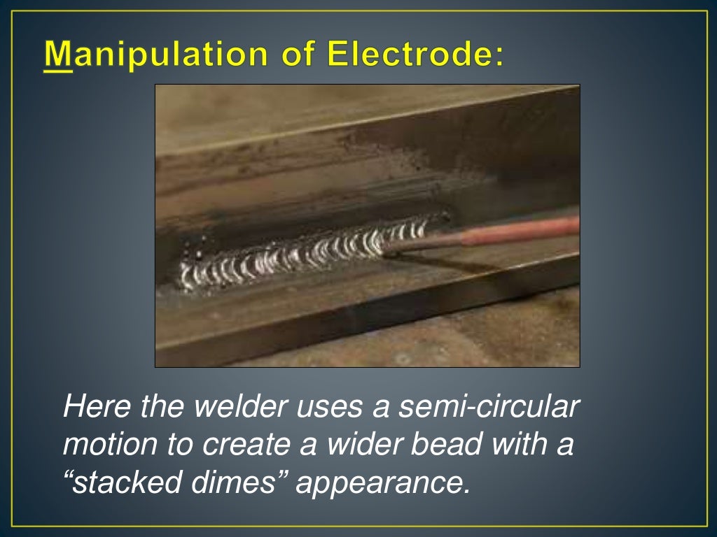 Improving your SMAW welding technique