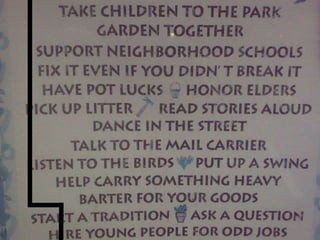 What is community? 