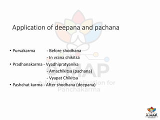 Imprtance of deepana and pachana.pptx