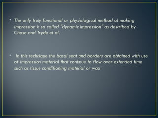 impression theories and techniques ..ppt