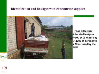 Small ruminant value chain development case of Goma PLW