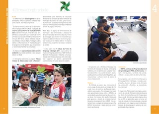 IMPSA • RELATÓRIO DE SUSTENTABILIDADE • 2010 / 2012

4

4. Nossa comunidade
Brasil
• A IMPSA hoje tem 28 estagiários no Brasil,
distribuídos entre os escritórios em Belo Horizonte, Recife, São Paulo e Fortaleza.
• A empresa forneceu, através de sua desenvolvedora de parques eólicos no Brasil, a Energimp, os
recursos para a reforma da escola Antonieta
Cals, localizada em Aracati, estado do Ceará. Também doou computadores para os alunos do ensino
primário e da educação infantil, beneficiando 315
crianças. Além disso, realizou atividades educativas voltadas às energias limpas: reciclagem, coleta
seletiva e reflorestamento. A iniciativa faz parte
do programa escolar Agrinho, que visa promover
a consciência ambiental na comunidade.
• A empresa faz apresentações sobre o meio
ambiente nas escolas próximas a seus parques
eólicos no Brasil.
• A Energimp patrocinou o projeto "Nossa
Cidade de Mãos dadas com o Planeta",

desenvolvido pela Diretoria de Educação
Ambiental da Secretaria do Meio Ambiente do
Município de Acaraú, no Ceará, junto às escolas municipais. O objetivo foi despertar nos mais
novos o interesse pela preservação ambiental
através de jogos e concursos.
Além disso, no projeto de reflorestamento do
município e das comunidades, a empresa fez
doações de mudas de árvores e discutiu o tema
da reciclagem para mostrar à comunidade que
é possível cuidar da natureza através de pequenas mudanças nos hábitos diários. A empresa
também doou recipientes de resíduos recicláveis
às escolas.
• Como parte da 4ª edição da Feira de
Emprego e Estágio 2011, que ocorreu no
Ceará, a Energimp patrocinou o ISBET (Instituto
Brasileiro Pró-Educação e Trabalho), uma organização sem fins lucrativos que tem como objetivo capacitar os jovens apresentando
conhecimentos em várias áreas de trabalho.
Curso de capacitação.
• Em parceria com a Prefeitura Municipal e a
Secretaria de Educação de Acaraú, a Energimp
colaborou com um prêmio para o projeto "Conhecendo melhor o seu escritor favorito", desenvolvido pela Escola Dona Eulina Magalhães, que
visa promover a leitura e escrita de alunos do
ensino fundamental.

36

Mudas para Dia do Meio Ambiente no Ceará.

Malásia
• Na Malásia, a maioria das instituições de
ensino exige de seus alunos um estágio de três
a seis meses no contexto profissional relacionado a seus estudos. Por consequência, existe
uma aproximação mútua entre a IMPSA e as
universidades para desenvolver práticas em nossas áreas. Os trainees têm auxílio financiado
pelo governo, através da entidade Human
Resources Development Plant (HRDP). Eles costumam fazer o estágio na metade do curso. Na
IMPSA, fornecemos o apoio para seu crescimento profissional.

Venezuela
• A IMPSA participa do Programa Nacional
de Aprendizagem (PNA), da Venezuela, voltado a ensinar jovens a construir, criar e produzir bens e serviços, além de obter uma renda.
Este programa é uma ferramenta eficaz para a
RSE, pois permite a formação e inclusão sócioprodutiva de jovens de baixa renda, formados
de acordo com a filosofia e as necessidades
das empresas.
O impacto do PNA vai além do simples cumprimento da cota de formação estabelecida pela
Lei INCES (Instituto Nacional de Cooperação
Educacional). A lei diz que toda empresa deve
ter até 5% de aprendizes para se tornar um
meio de inclusão, institucionalização e inserção
profissional, com impacto sobre indicadores,
redução do desemprego e aumento da competitividade das empresas.

37

 