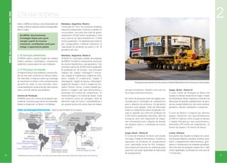 IMPSA • RELATÓRIO DE SUSTENTABILIDADE • 2010 / 2012

2

2. Nossa empresa
Assim, a IMPSA se tornou a única fornecedora do
mundo a oferecer soluções totais em energia hidrelétrica e eólica.
Na IMPSA, desenvolvemos
tecnologias limpas para gerar
energia a partir de recursos
renováveis, contribuindo assim para
mitigar o aquecimento global.

2.10 Serviços ambientais
A IMPSA realiza a gestão integral de resíduos
sólidos urbanos e patológicos, saneamento
ambiental e preservação do meio ambiente.

2.11 Presença no mundo
A empresa fornece seus produtos e serviços através de uma rede comercial em diversos países.
Por meio dela, a empresa realiza sua estratégia
de orientação ao cliente e está constantemente
presente em todos os seus mercados, oferecendo assistência e serviços de alto valor durante
todo o ciclo de vida de seus produtos.
Centros de Produção
A IMPSA conta com centros de produção especialmente relevantes para temas de sustentabilidade na Argentina, no Brasil e na Malásia.

Mendoza, Argentina, Planta I.
Construído em 1943, foi o primeiro complexo
industrial estabelecido. A planta se divide em
cinco prédios, com uma área total de aproximadamente 29.000 metros quadrados e uma
área coberta de aproximadamente 10.000
metros quadrados. Foi adaptada para fabricar
pás, aerogeradores e bobinas estatóricas. A
capacidade de produção da planta é de 70
geradores por ano.
Mendoza, Argentina, Planta II.
A Planta II é a principal unidade de produção
da IMPSA. Ela fabrica componentes essenciais
de centrais hidrelétricas e aerogeradores. Tem
uma área coberta de 20.000 metros quadrados
de produção em 28 hectares. Seus principais
Galpões são: Galpão I (Usinagem e Estruturas), Galpão III (Caldeiraria), Galpão de Geradores, Galpão IV (Caldeiraria), Galpão V
(Amolagem), Galpão de Ajuste e Montagem,
Galpão de Traçado e Corte e Galpão de Granalha e Pintura. Destas, a maior unidade produtiva é o Galpão I, por suas características e
dimensões (225 metros de comprimento, 33
metros de largura e 35 metros de altura). Inclui
um moderno centro de usinagem, além de
diferentes tipos de tornos, mandrilhadoras e
um grande número de outros tipos de máqui-

Líder em Energias Renováveis • Mais de 45.000 MW em 30 países:
IMPSA Colômbia
Vendas e Serviços
IMPSA International
Vendas e Serviços

IMPSA Venezuela
Vendas e Serviços
IMPSA Hydro Brasil
Centros de Pesquisa e
Produção em Pernambuco

IMPSA Equador
Vendas e Serviços
IMPSA Peru
Vendas e Serviços
IMPSA Argentina Planta I
Centro de Produção em Mendoza.
IMPSA Argentina Planta II
Centro de Produção em Mendoza.

16

IMPSA Vietnã
Vendas e Serviços

IMPSA Xangai
Vendas e Serviços

IMPSA Índia
Vendas e Serviços

IMPSA Wind Brasil
Centros de Pesquisa e
Produção em Pernambuco
IMPSA Brasil*
Serviços de A&F
Vendas e Serviços
IMPSA Wind Brasil
Centros de Produção
em Santa Catarina
IMPSA Argentina. Serviços
de A&F. Vendas e Serviços

IMPSA Hong Kong
Vendas e Serviços

IMPSA Malásia
Vendas e Serviços
IMPSA Malásia
Centro de Produção em Lumut

*A IMPSA Brasil tem escritórios em São Paulo, Ceará, Recife, Rio de Janeiro, Brasília, Santa Catarina, Minas Gerais, Fortaleza, Paraná e Rio Grande do Sul.

Transporte da estrela de rotor para a Central Hidrelétrica de Tocoma, na Venezuela.

nas para ferramentas. Também conta com um
forno para tratamento térmico.

Suape, Brasil - Planta IV
O novo Centro de Produção do Brasil está
situado no Distrito Industrial de Suape, Estado
de Pernambuco, Brasil. A planta se concentra na
fabricação de grandes equipamentos de geração de energia hidrelétrica, tais como turbinas,
geradores, válvulas, tubulações e comportas.

No centro de produção existe um galpão pressurizado para a montagem de componentes
para a indústria de processos. Os geradores
possuem outro galpão, onde são fabricados
todos os componentes ativos do gerador. Planeja-se expandir seu centro de produção em
4.500 metros quadrados adicionais, além de
incorporar uma série importante de máquinas e ferramentas com o objetivo de atender
aos projetos atuais e a demanda de futuros
projetos.

O setor da fábrica é composto por distintos
galpões industriais com aproximadamente
20.000 m2 cobertos, entre os quais se destaca
o Galpão Principal por suas características e
dimensões (295 metros de comprimento, 35
metros de largura e 35 metros de altura).

Suape, Brasil - Planta III
O Centro de Produção do Brasil está situado
em Suape, Estado de Pernambuco. A planta se
especializa na produção de aerogeradores
(com capacidade anual de 400 unidades).
Deve passar por processo de ampliação para
aumentar sua atual capacidade de fabricação
de aerogeradores.

Lumut, Malasia
Esta planta está situada na Região de Lumut.
Seu principal objetivo é produzir turbinas, geradores e equipamentos hidromecânicos, guindastes e componentes de unidades geradoras.
Tem uma área de produção coberta de 21.000
metros quadrados, localizados em uma área de
17,8 hectares.

17

 