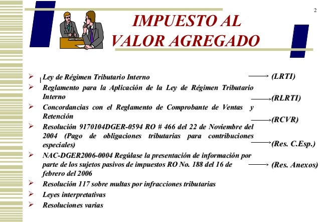 Impto al valor agregado