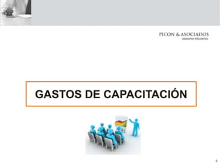 GASTOS DE CAPACITACIÓN
3
 